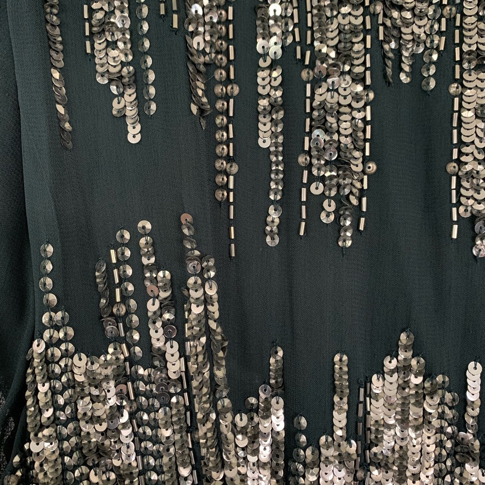 French Connection Flapper Style Sequin Dress - image 2